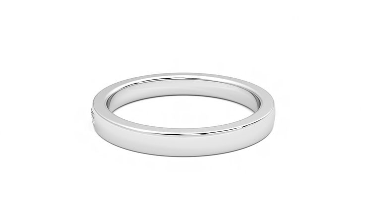 Taylor & Hart Iris Wedding Ring 360 degree image 16