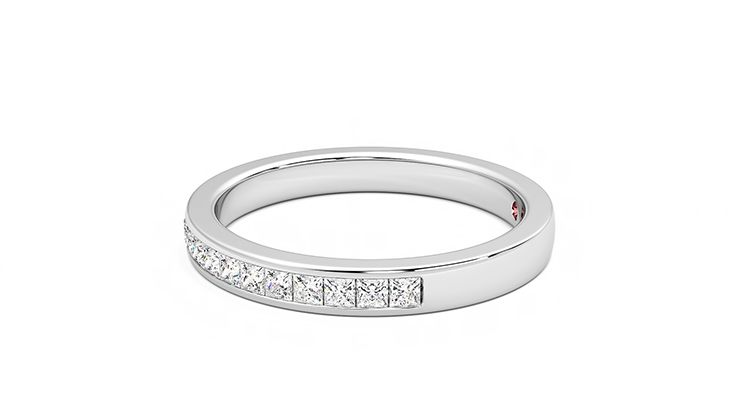 Taylor & Hart Iris Wedding Ring 360 degree image 21