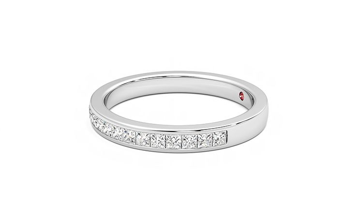 Taylor & Hart Iris Wedding Ring 360 degree image 22