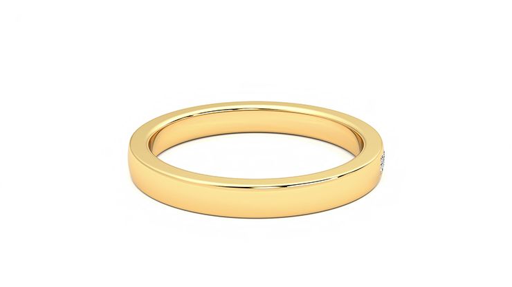 Taylor & Hart Iris Wedding Ring 360 degree image 14
