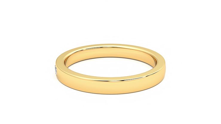 Taylor & Hart Iris Wedding Ring 360 degree image 16