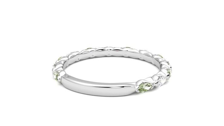 Taylor & Hart Laurel Wedding Ring 360 degree image 14