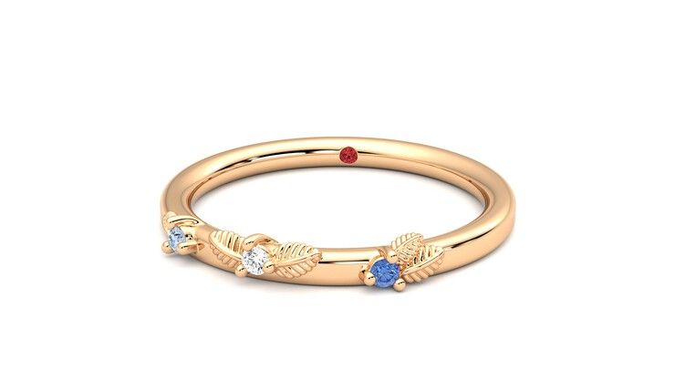 Taylor & Hart Lorierre Wedding Ring 360 degree image 28