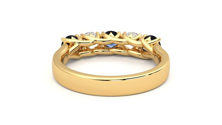 Taylor & Hart Lumina Wedding Ring 360 degree image 15