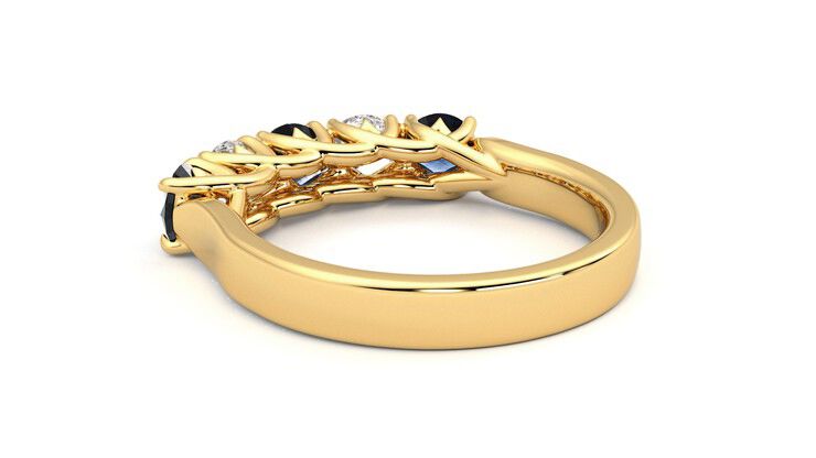 Taylor & Hart Lumina Wedding Ring 360 degree image 17