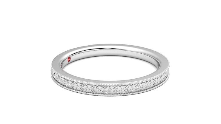 Taylor & Hart Orsha Wedding Ring 360 degree image 8