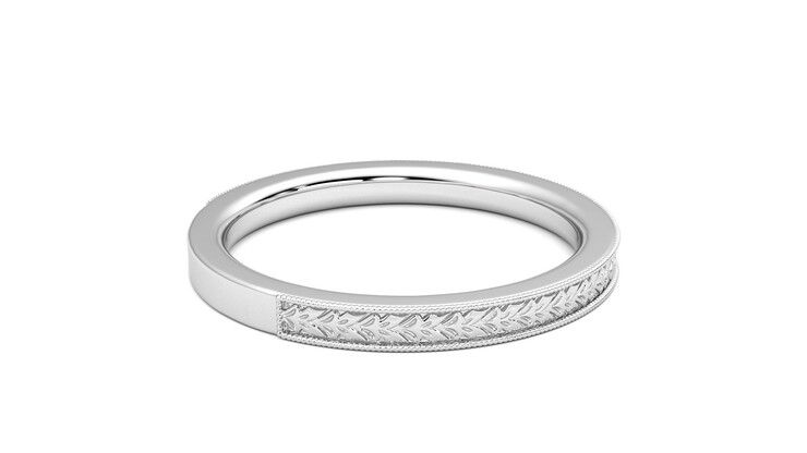 Taylor & Hart Orsha Wedding Ring 360 degree image 11