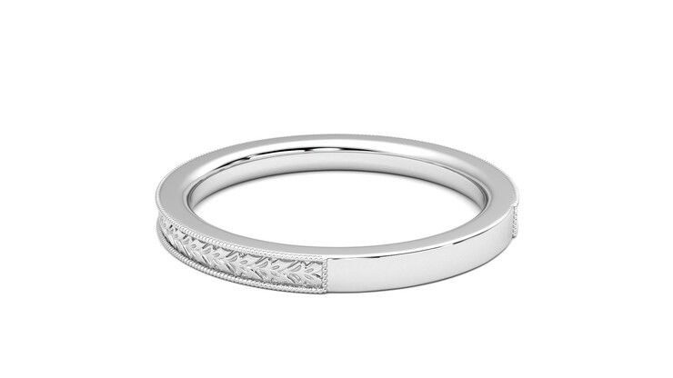 Taylor & Hart Orsha Wedding Ring 360 degree image 17