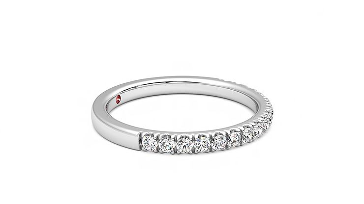 Taylor & Hart Poppy Wedding Ring 360 degree image 8