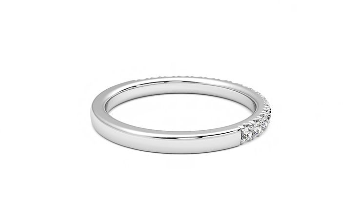 Taylor & Hart Poppy Wedding Ring 360 degree image 12