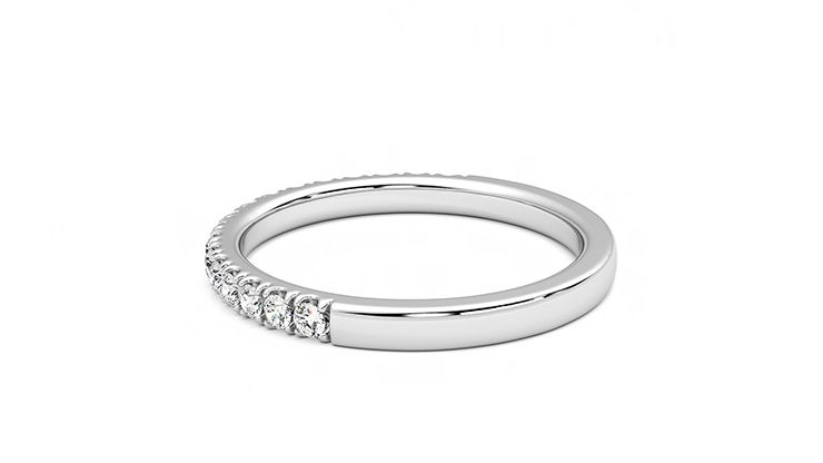 Taylor & Hart Poppy Wedding Ring 360 degree image 19