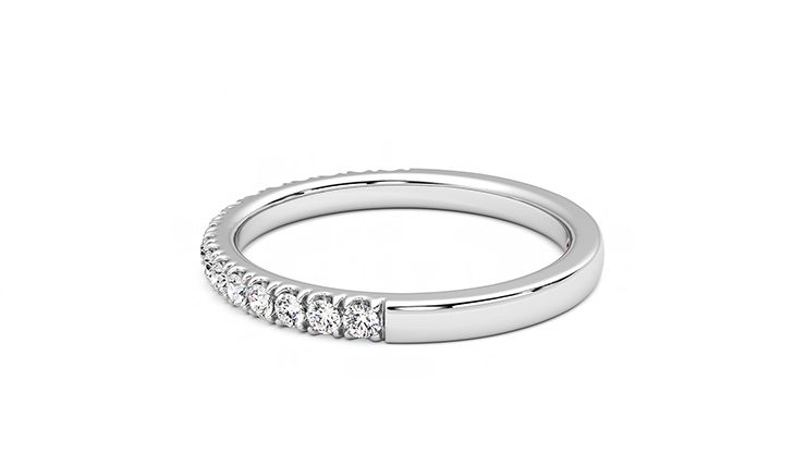 Taylor & Hart Poppy Wedding Ring 360 degree image 20