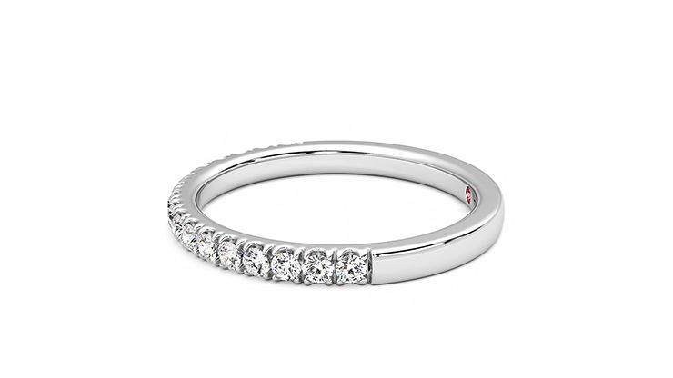 Taylor & Hart Poppy Wedding Ring 360 degree image 21