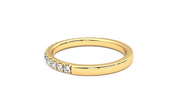 Taylor & Hart Poppy Wedding Ring 360 degree image 19
