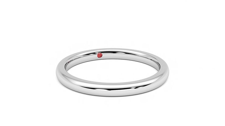 Taylor & Hart Willow Wedding Ring 360 degree image 4