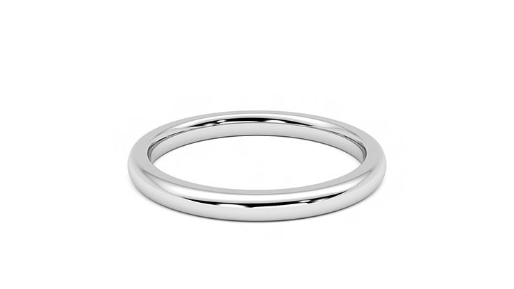 Taylor & Hart Willow Wedding Ring 360 degree image 19