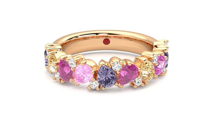 Taylor & Hart Wonder Wedding Ring 360 degree image 0