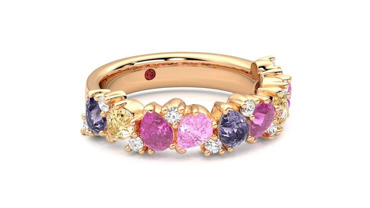 Taylor & Hart Wonder Wedding Ring 360 degree image 5