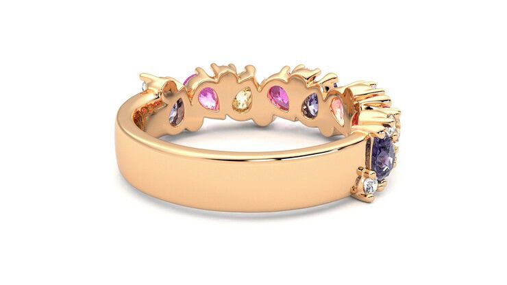 Taylor & Hart Wonder Wedding Ring 360 degree image 13