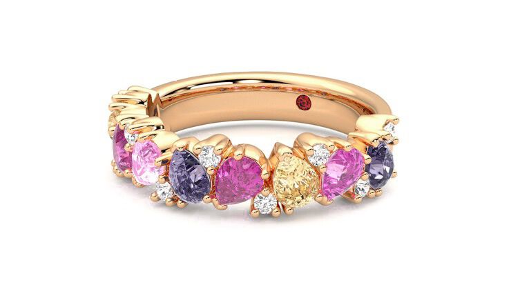 Taylor & Hart Wonder Wedding Ring 360 degree image 25