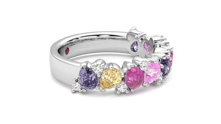 Taylor & Hart Wonder Wedding Ring 360 degree image 8