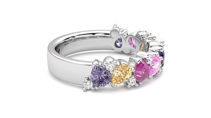 Taylor & Hart Wonder Wedding Ring 360 degree image 9