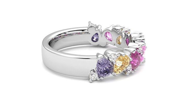 Taylor & Hart Wonder Wedding Ring 360 degree image 10