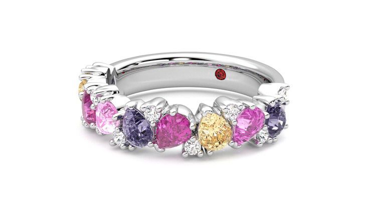 Taylor & Hart Wonder Wedding Ring 360 degree image 25