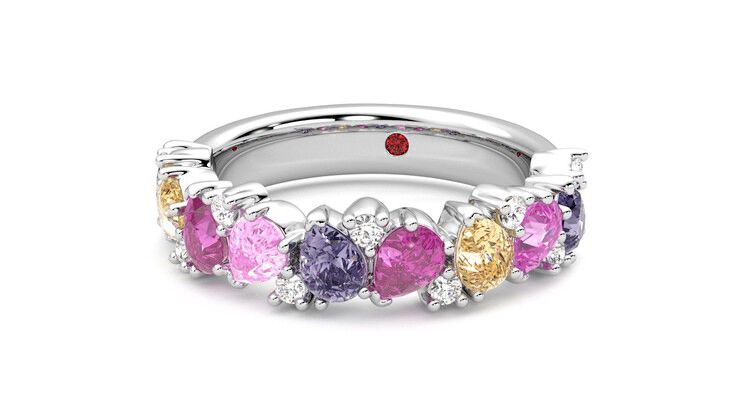 Taylor & Hart Wonder Wedding Ring 360 degree image 27