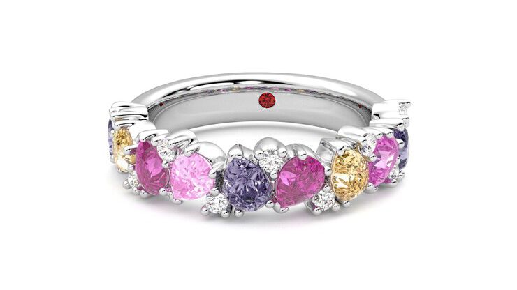 Taylor & Hart Wonder Wedding Ring 360 degree image 28